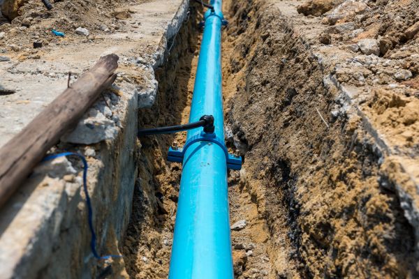 Water Main Installation in Fond Du Lac